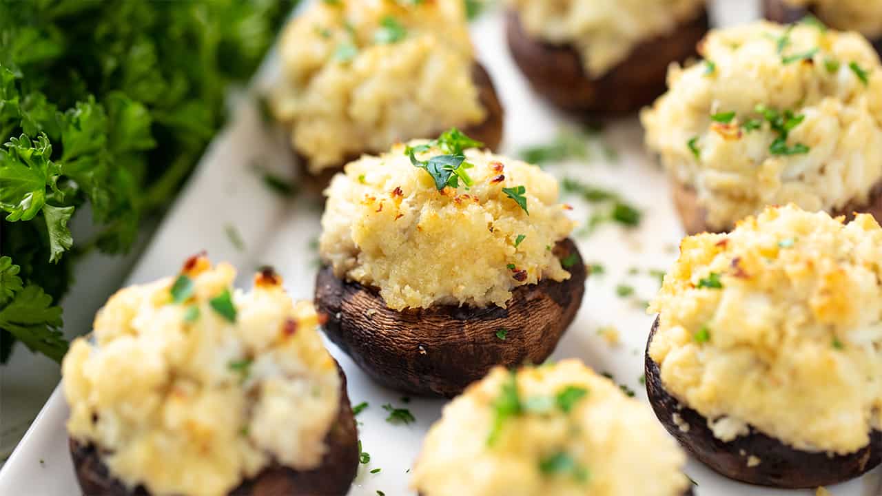 Easy Gourmet Crab Stuffed Mushrooms: Fancy Appetizers, No Fuss